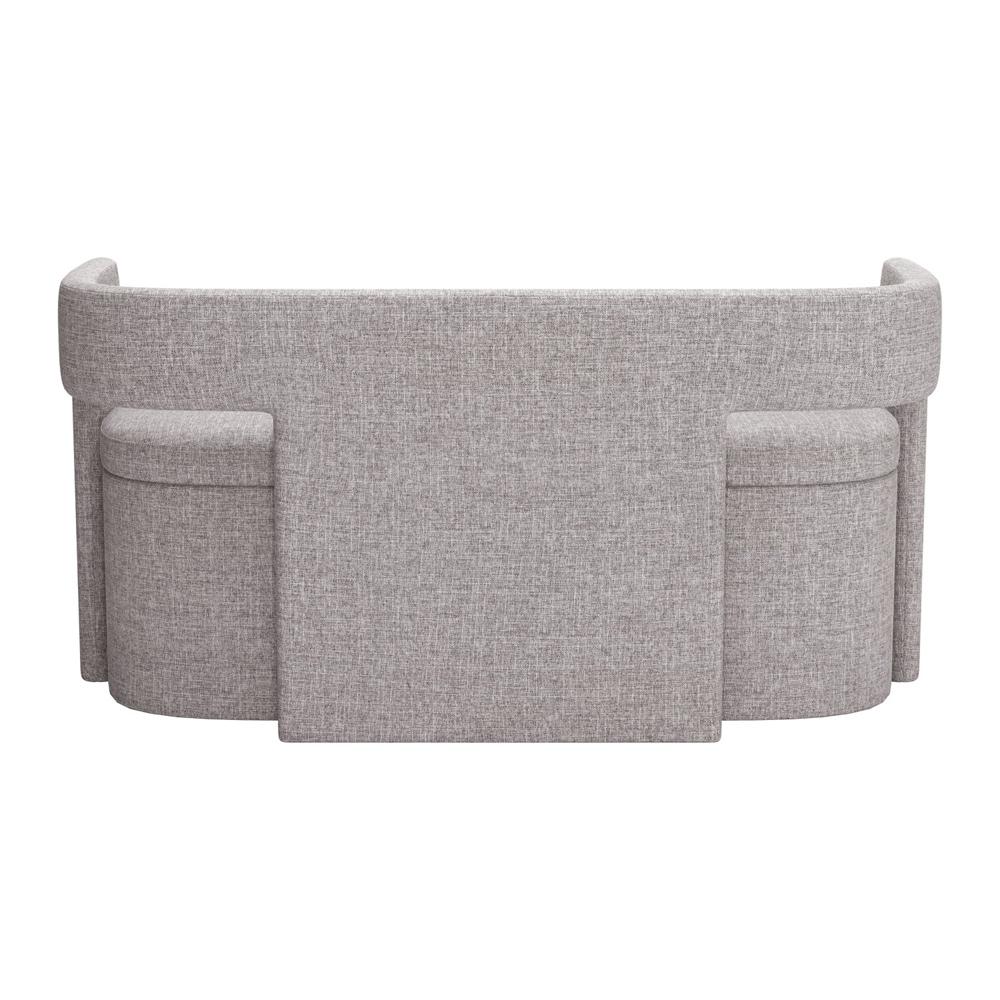 Zuo Modern - Papua Storage Bench Gray - 109994 veiw 4