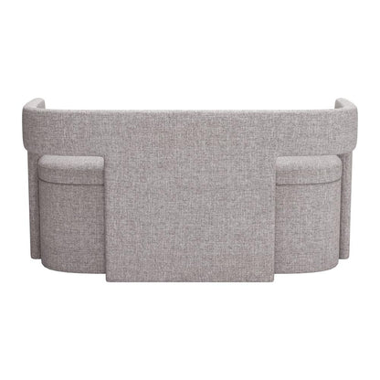 Zuo Modern - Papua Storage Bench Gray - 109994 veiw 4