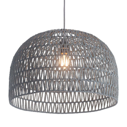 Zuo Modern - Paradise Ceiling Lamp Gray - 50210 veiw 2