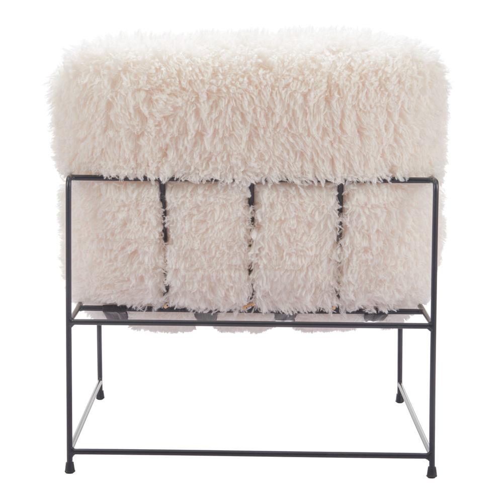 Zuo Modern - Pelut Accent Chair White - 110202 veiw 4