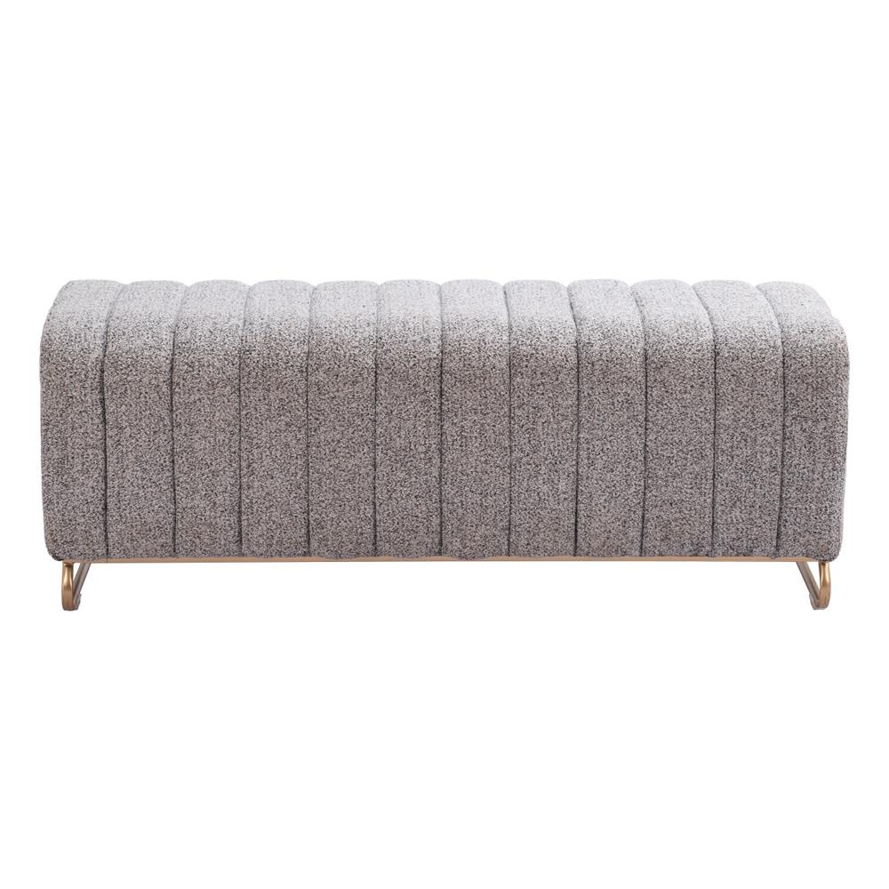 Zuo Modern - Pender Bench Stone Gray - 110080 veiw 3