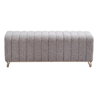 Zuo Modern - Pender Bench Stone Gray - 110080 veiw 3