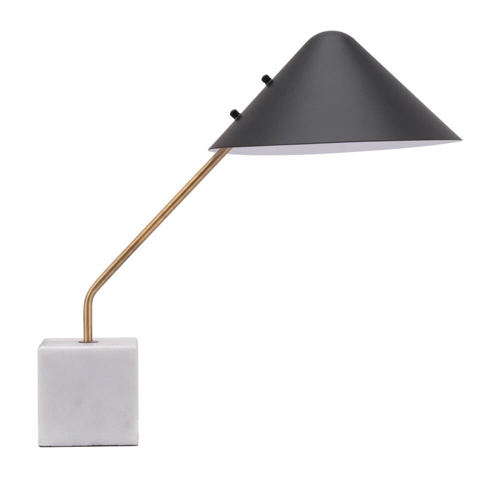 Zuo Modern - Pike Table Lamp Black & White - 56080 veiw 2