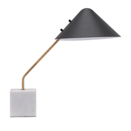 Zuo Modern - Pike Table Lamp Black & White - 56080 veiw 2