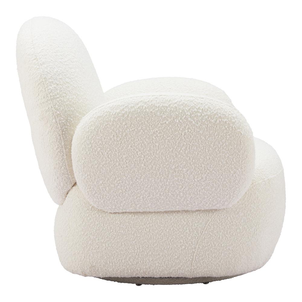 Zuo Modern - Pilka Swivel Chair White - 110280 veiw 2