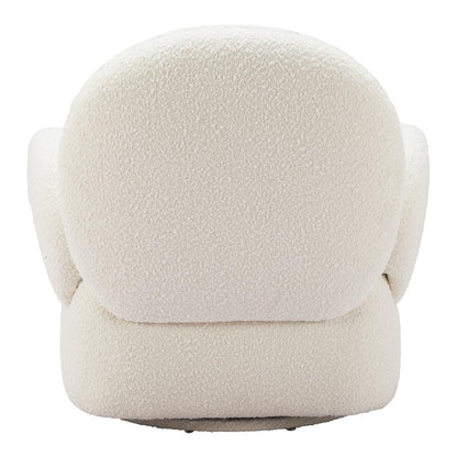Zuo Modern - Pilka Swivel Chair White - 110280 veiw 4