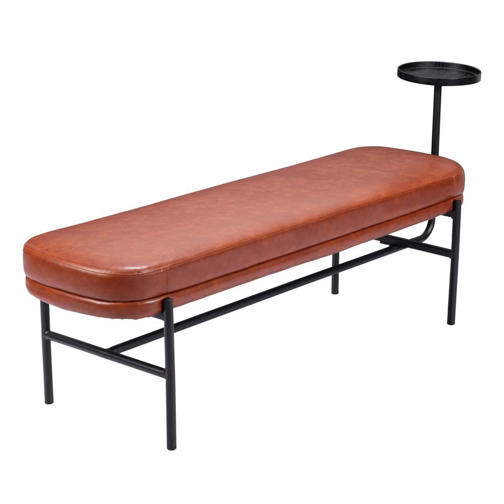 Zuo Modern - Ploce Bench Brown - 110180 veiw 1