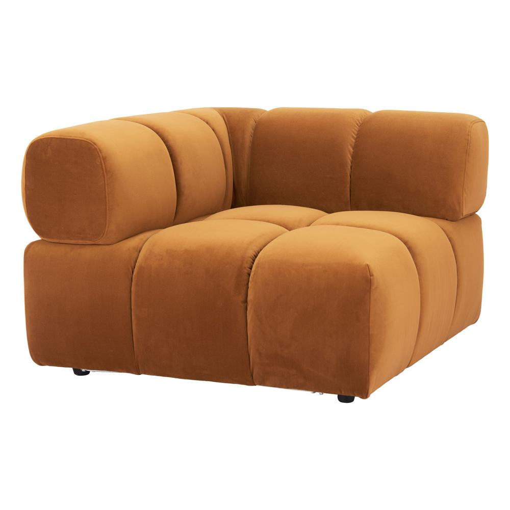 Zuo Modern - Rist Corner Chair Brown - 110282 veiw 1