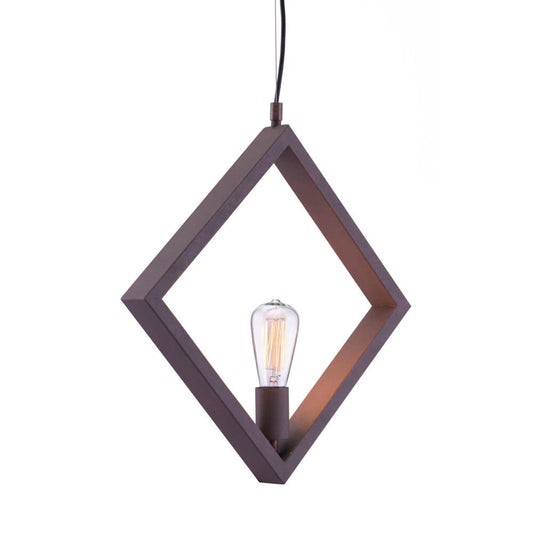 Zuo Modern - Rotorura Ceiling Lamp Rust - 98417 veiw 1