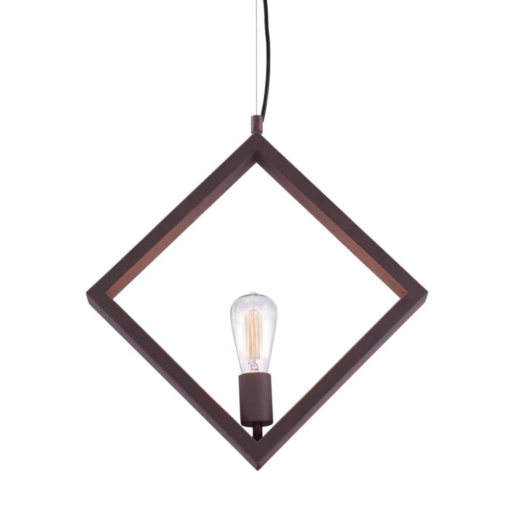 Zuo Modern - Rotorura Ceiling Lamp Rust - 98417 veiw 2