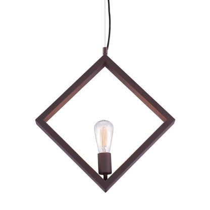 Zuo Modern - Rotorura Ceiling Lamp Rust - 98417 veiw 2
