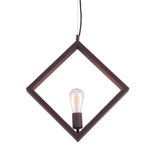 Zuo Modern - Rotorura Ceiling Lamp Rust - 98417 veiw 2