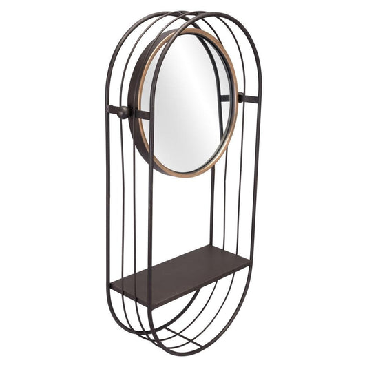 Zuo Modern - Saroni Mirror Shelf Antique Gray - A12234 veiw 1
