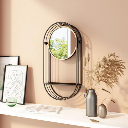 Zuo Modern - Saroni Mirror Shelf Antique Gray - A12234 veiw 5