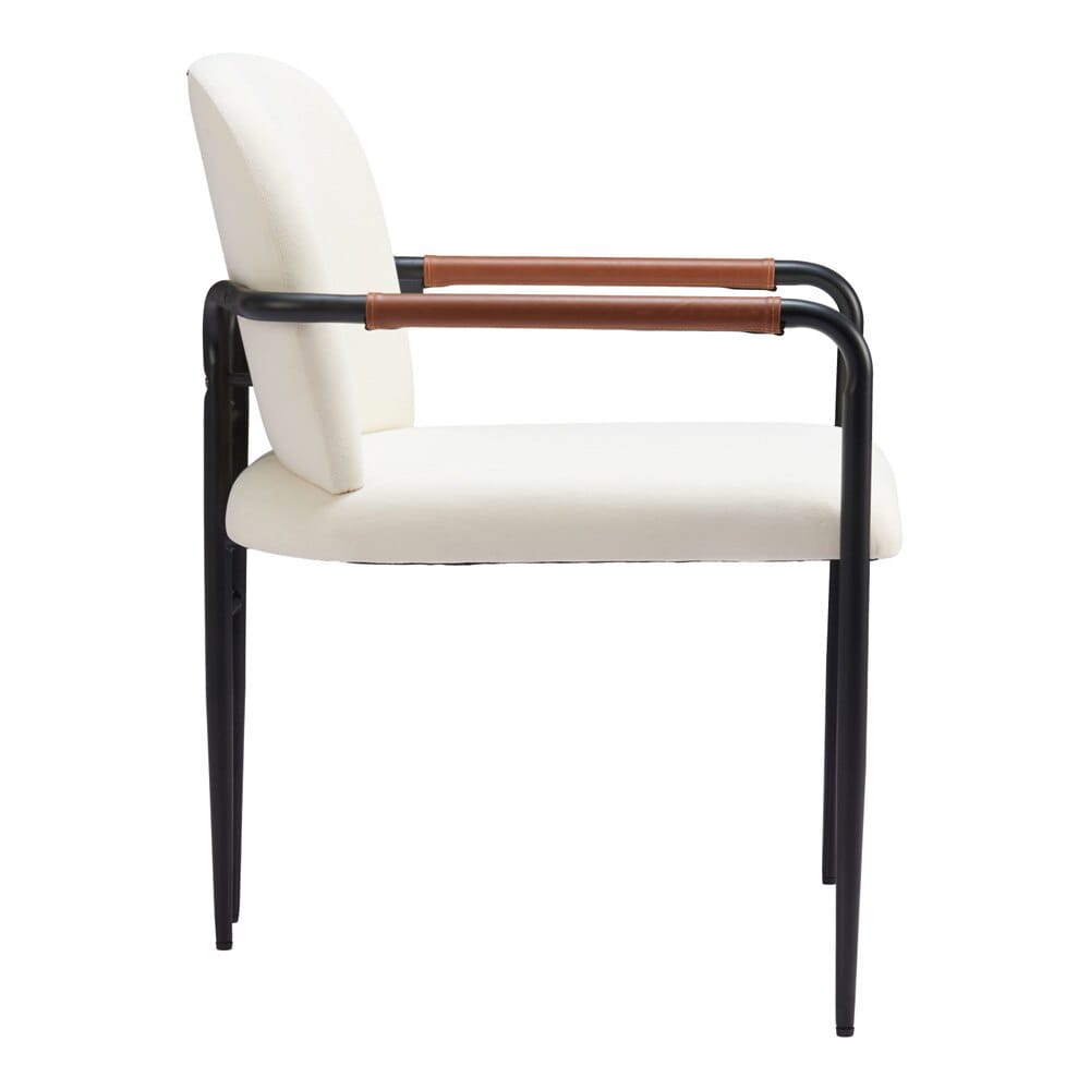 Zuo Modern - Sibu Dining Chair (Set of 2) Cream - 109963 veiw 2