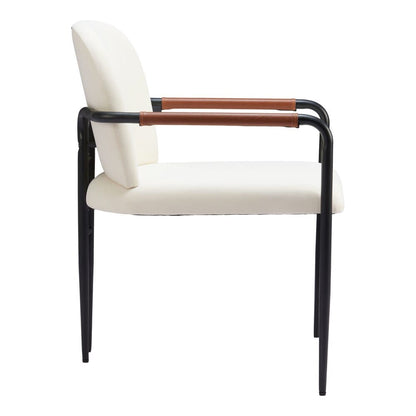 Zuo Modern - Sibu Dining Chair (Set of 2) Cream - 109963 veiw 2