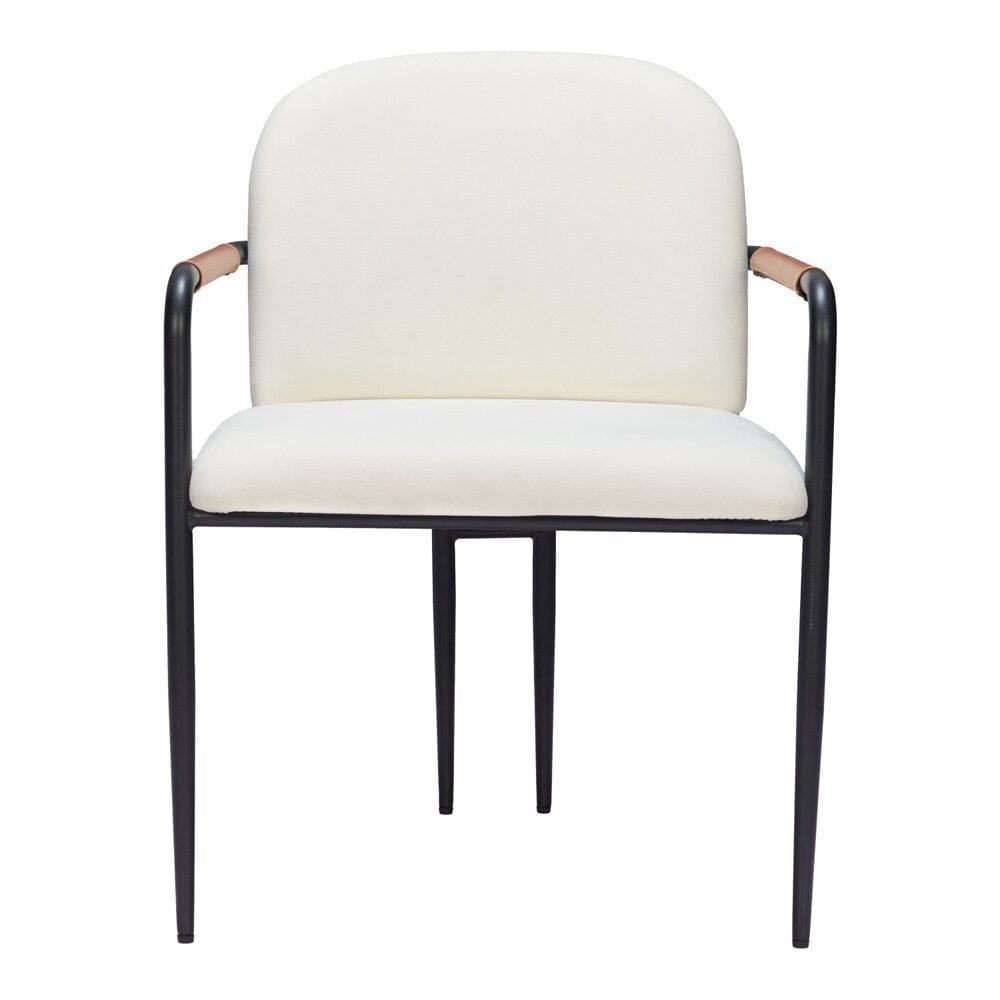 Zuo Modern - Sibu Dining Chair (Set of 2) Cream - 109963 veiw 3