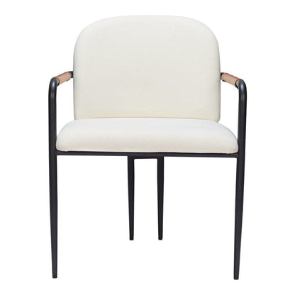 Zuo Modern - Sibu Dining Chair (Set of 2) Cream - 109963 veiw 3