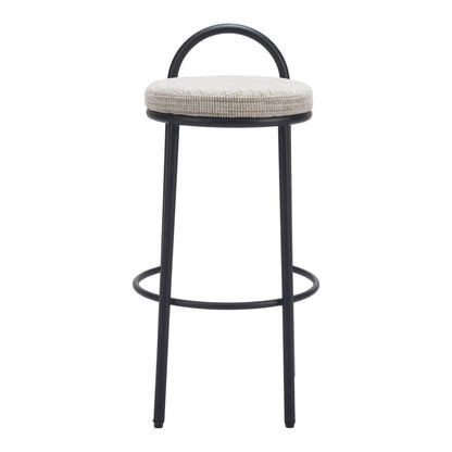 Zuo Modern - Sisal Barstool (Set of 2) Beige Tweed - 110097 veiw 3