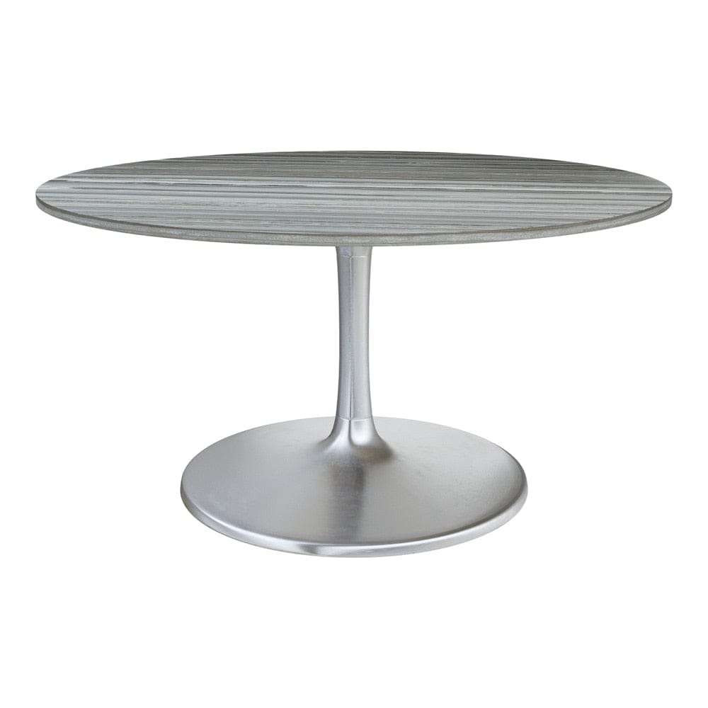 Zuo Modern - Star City Dining Table (60in) Gray & Silver - 109452 veiw 1