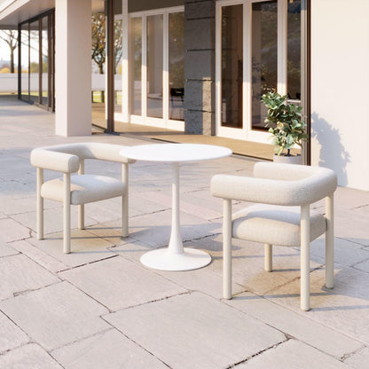Zuo Modern - Sunbath Dining Chair (Set of 2) White - 704048 veiw 5