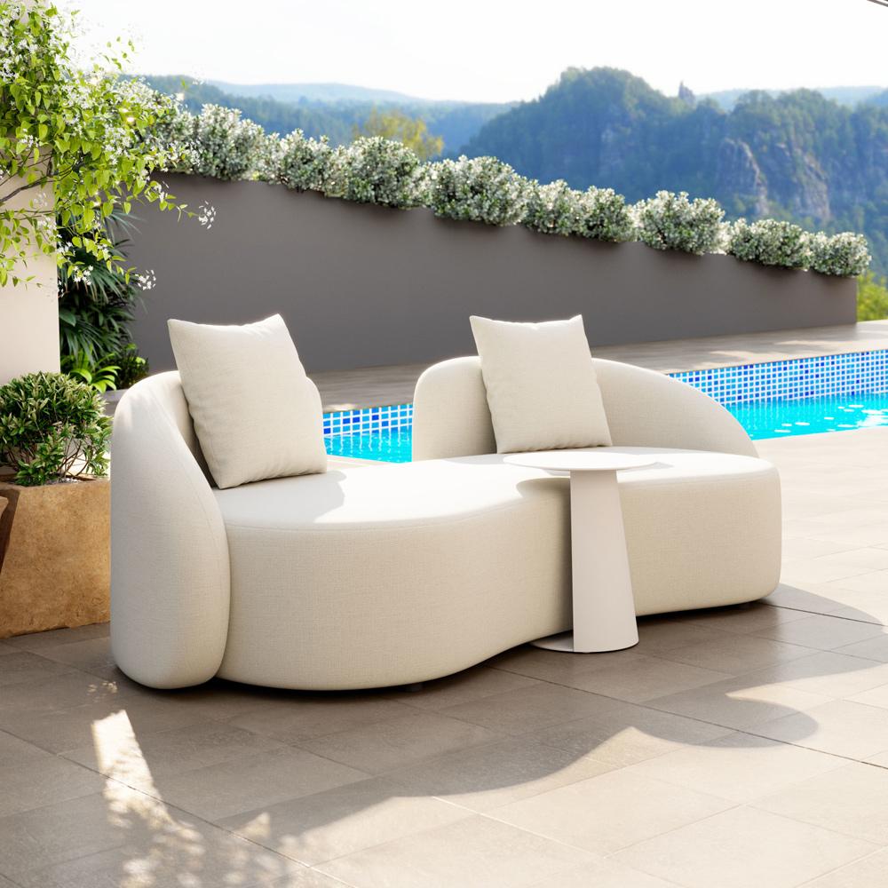 Zuo Modern - Sunny Isles Loveseat Beige - 704019 veiw 2