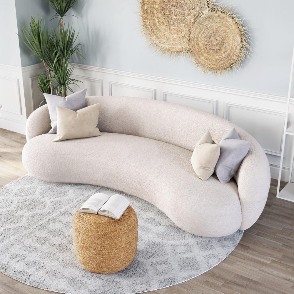 Zuo Modern - Tibet Sofa Cream - 109343 veiw 5