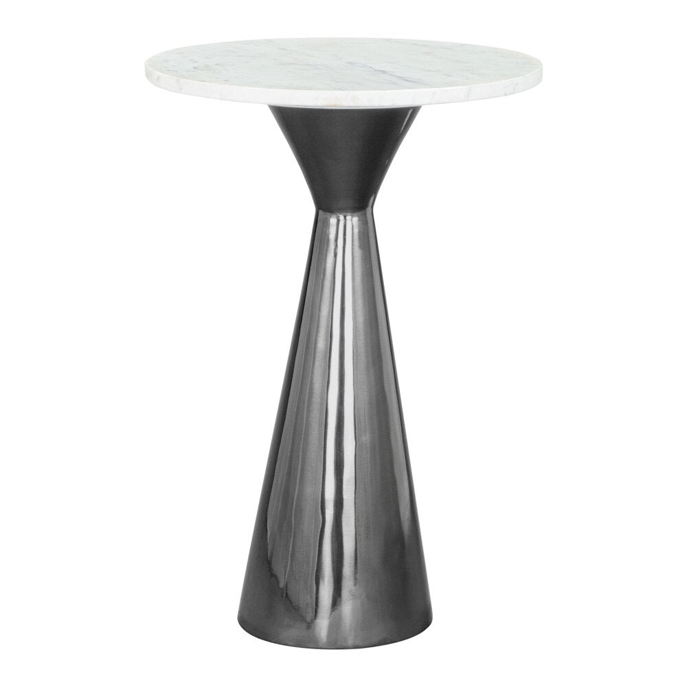 Zuo Modern - Tim Side Table White & Black - 109363 veiw 1