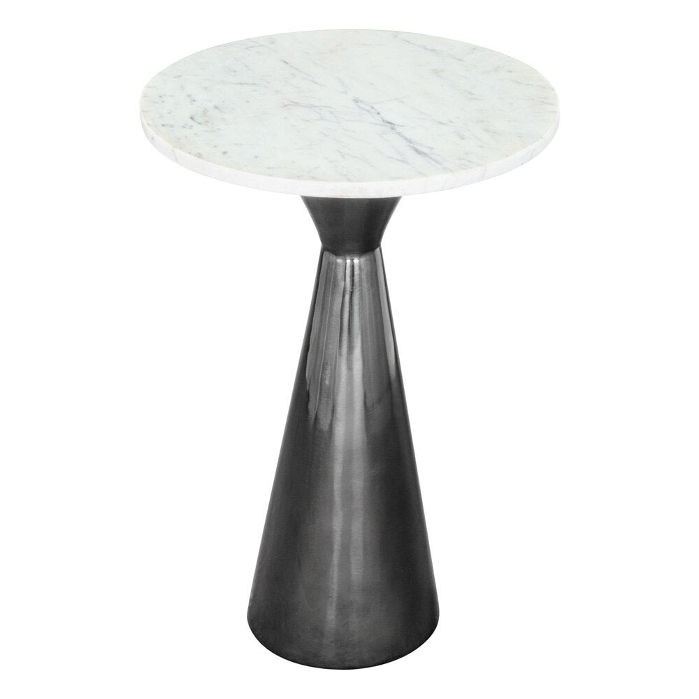 Zuo Modern - Tim Side Table White & Black - 109363 veiw 2