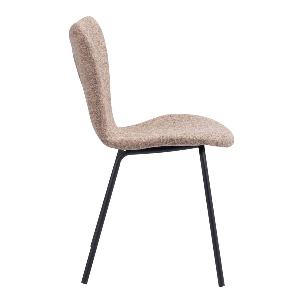 Zuo Modern - Tollo Dining Chair (Set of 2) Brown - 109628 veiw 2