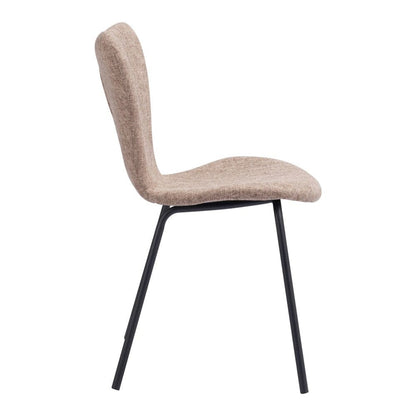Zuo Modern - Tollo Dining Chair (Set of 2) Brown - 109628 veiw 2