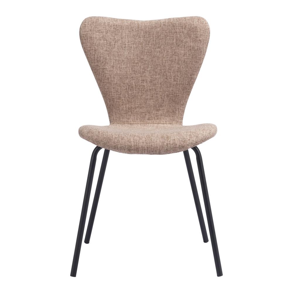 Zuo Modern - Tollo Dining Chair (Set of 2) Brown - 109628 veiw 3