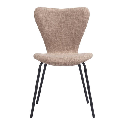 Zuo Modern - Tollo Dining Chair (Set of 2) Brown - 109628 veiw 3