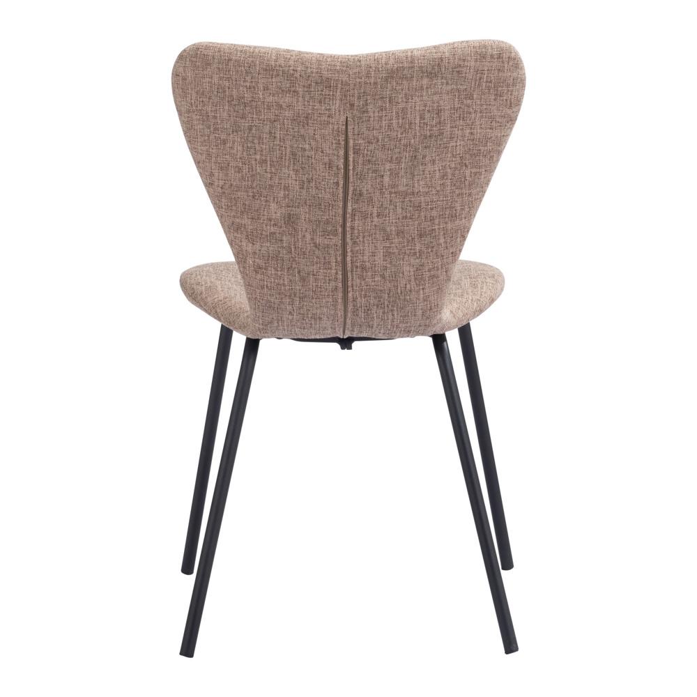 Zuo Modern - Tollo Dining Chair (Set of 2) Brown - 109628 veiw 4