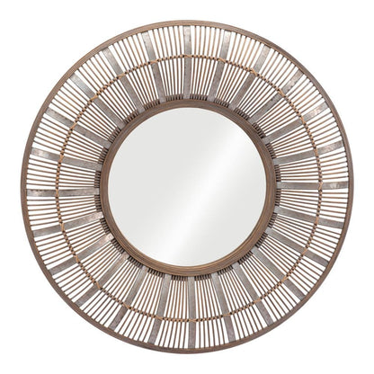 Zuo Modern - Toto Mirror Antique Brown - A12263 veiw 2