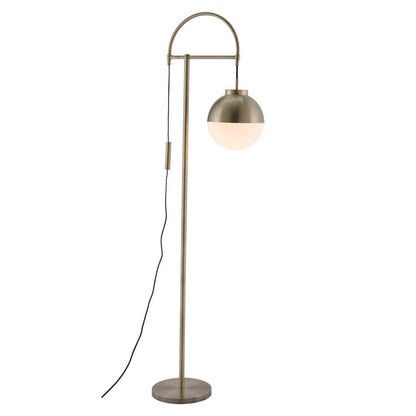 Zuo Modern - Waterloo Floor Lamp White & Bronze - 56053 veiw 1