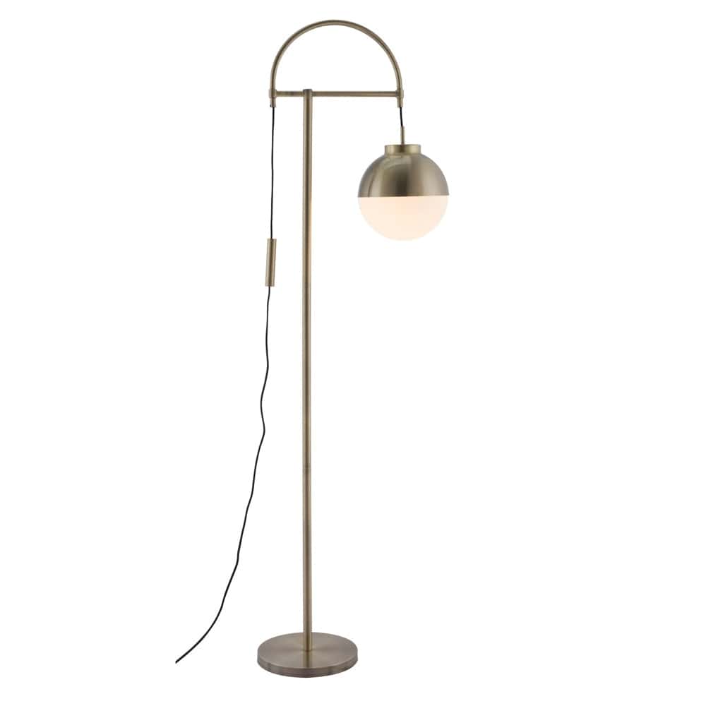 Zuo Modern - Waterloo Floor Lamp White & Bronze - 56053 veiw 2