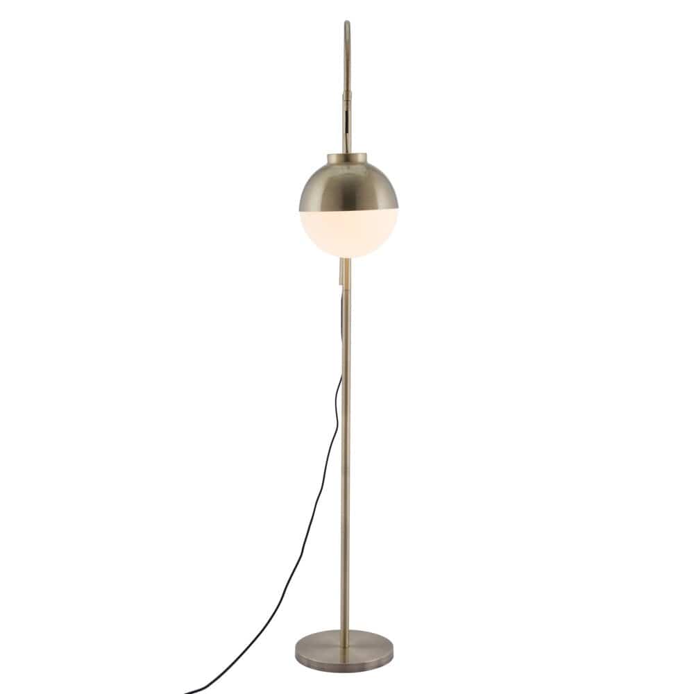 Zuo Modern - Waterloo Floor Lamp White & Bronze - 56053 veiw 3