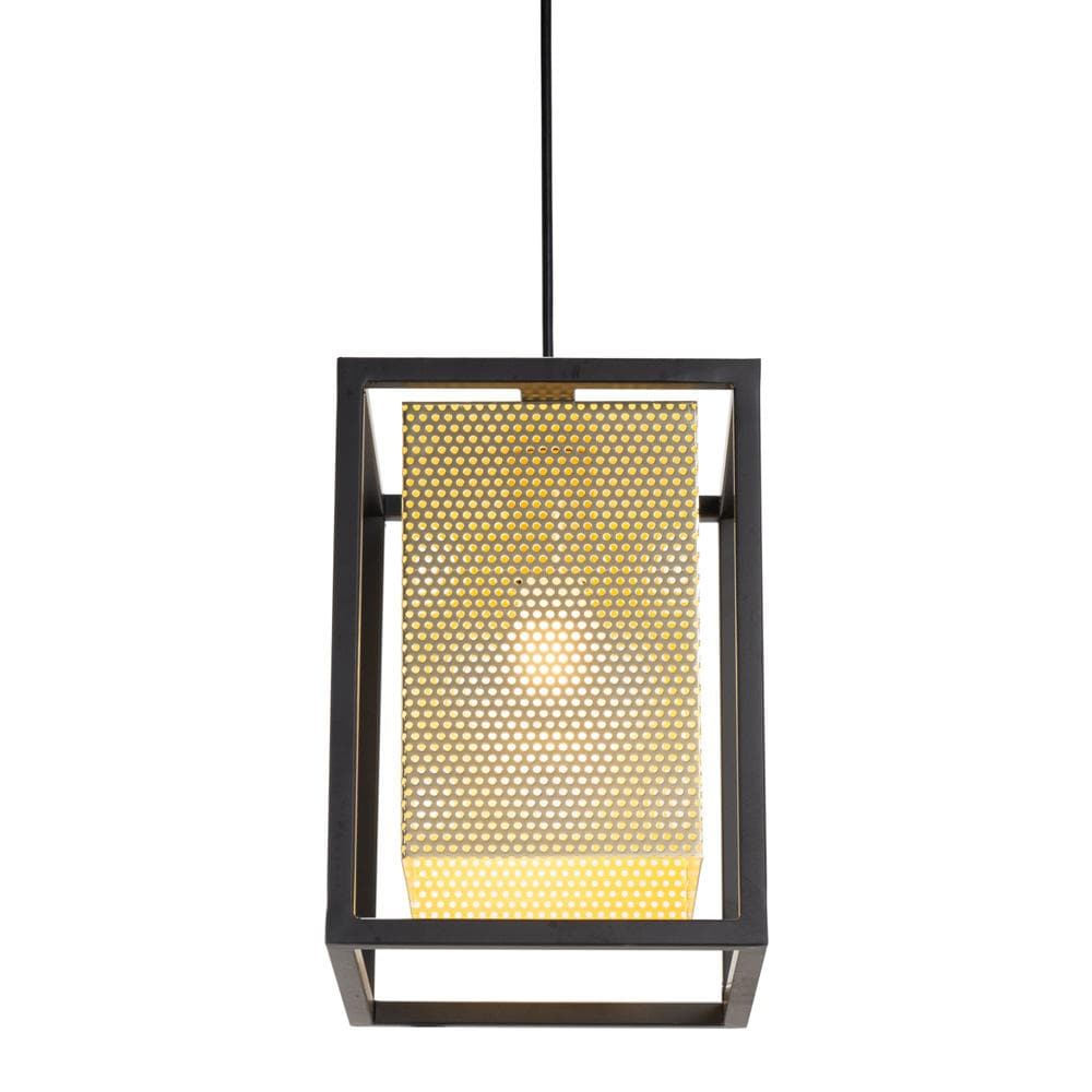 Zuo Modern - Yves Ceiling Lamp Gold & Black - 56128 veiw 3