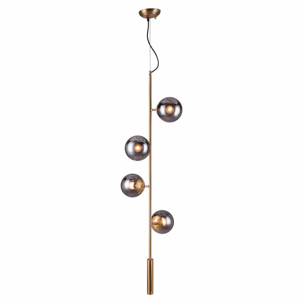 Zuo Modern - Zatara Ceiling Lamp Brass - 56111 veiw 1