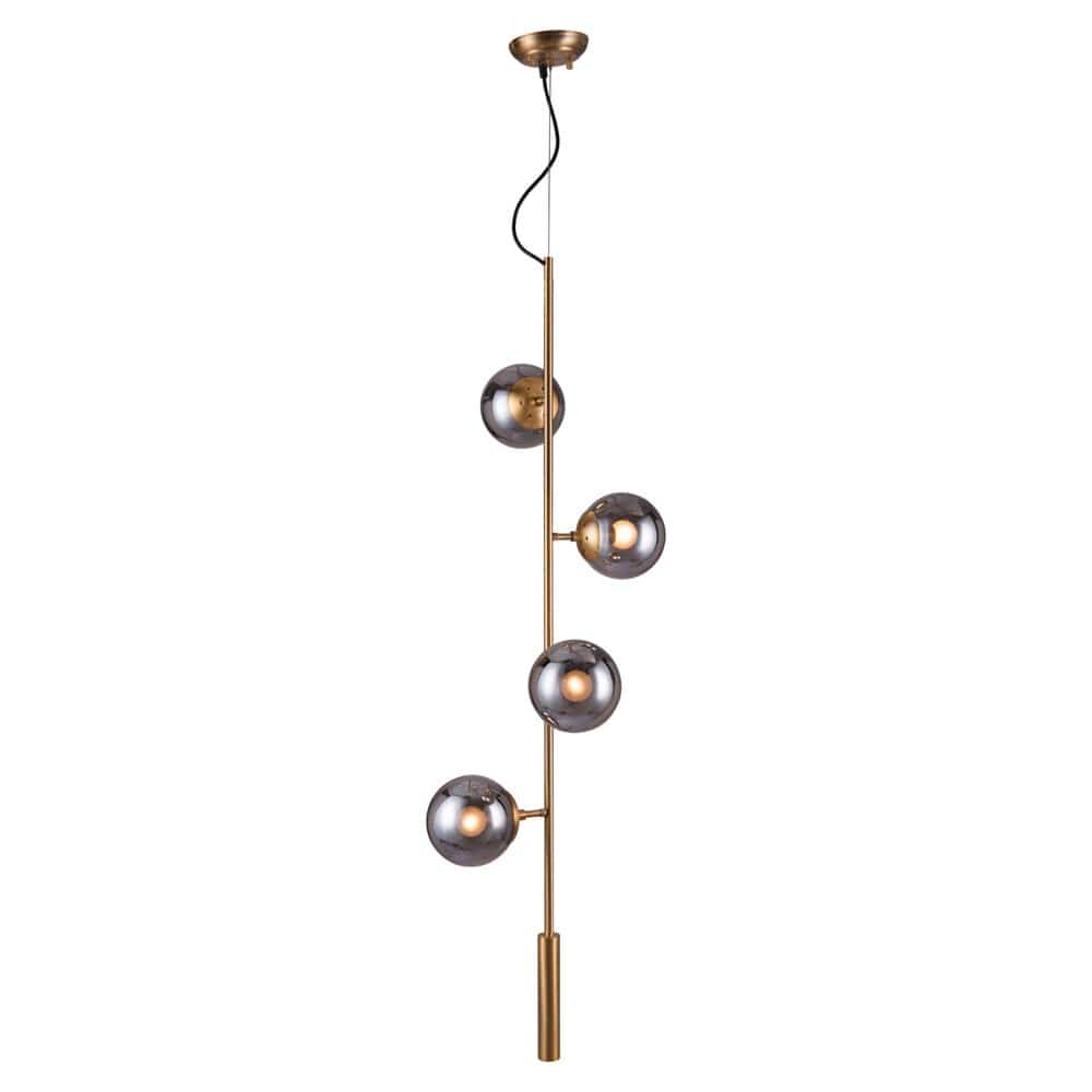 Zuo Modern - Zatara Ceiling Lamp Brass - 56111 veiw 3