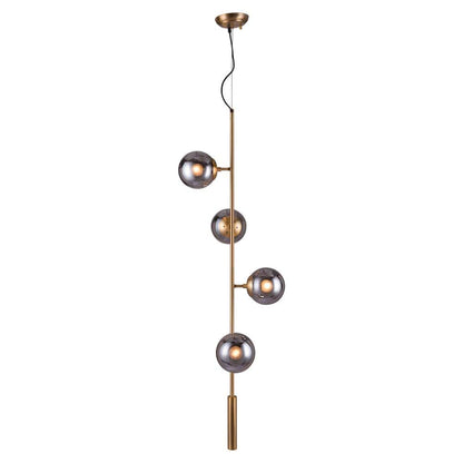Zuo Modern - Zatara Ceiling Lamp Brass - 56111 veiw 4